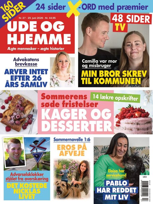 Cover image for Ude og Hjemme DK